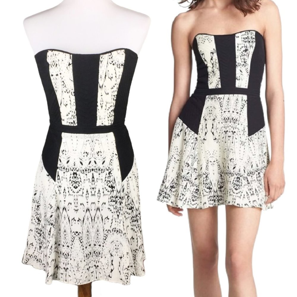 Parker Mara Silk Mini Dress